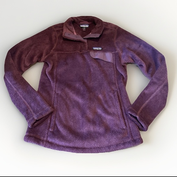 Patagonia Tops - Patagonia Women's Sweatshirt - burgundy